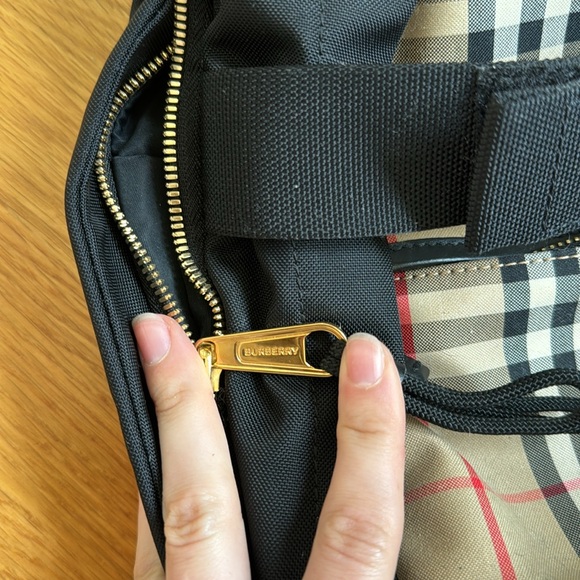 Burberry Large Vintage Check Panel Nevis Backpack - Picture 4 of 6